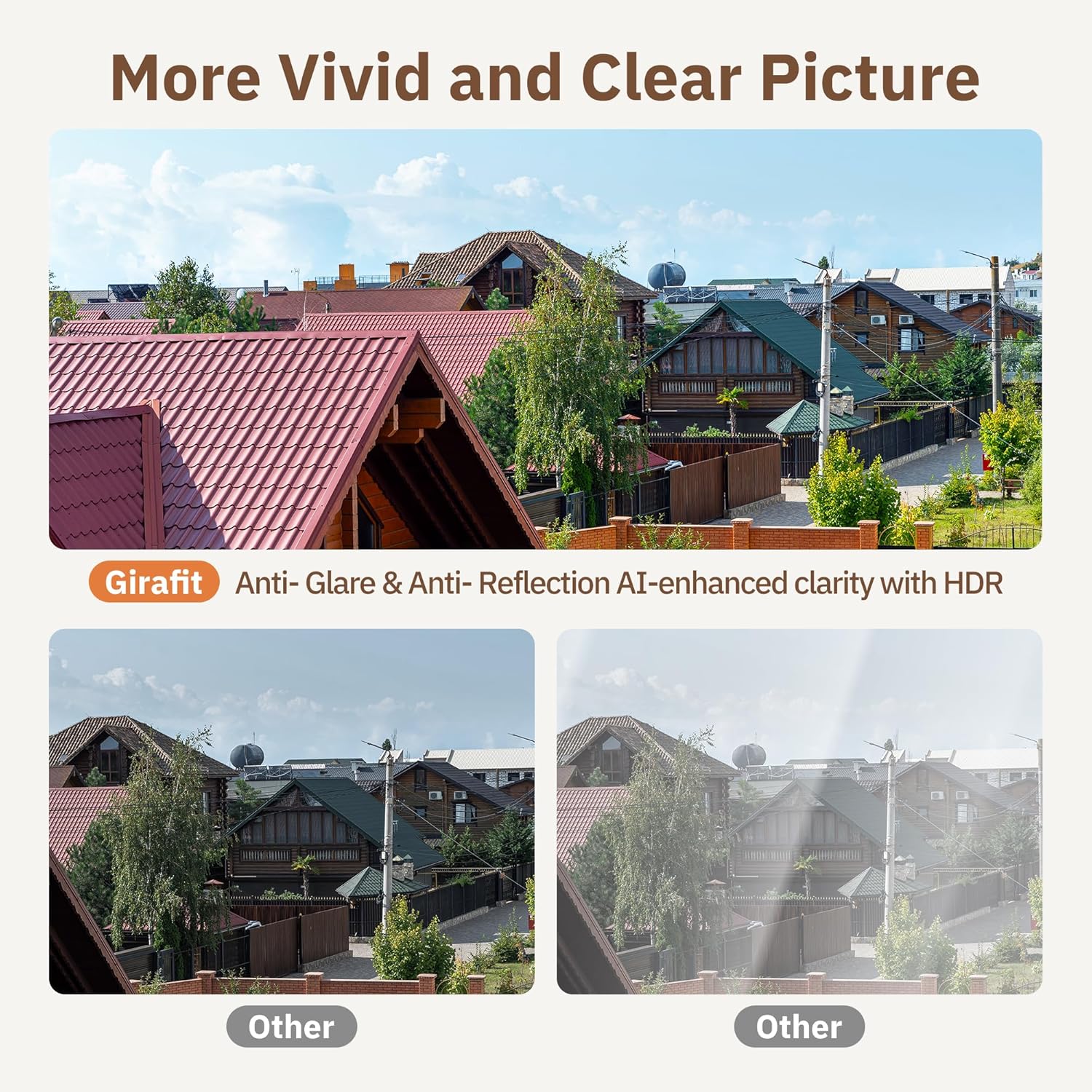 3MP 2K Window Camera,2.4GHz & 5GHz WiFi Indoor Cameras for Home Security with ChroMax Al Color Night Vision,Person & Motion Detection,24/7 Recording,Easy & Quick Install - Image 5