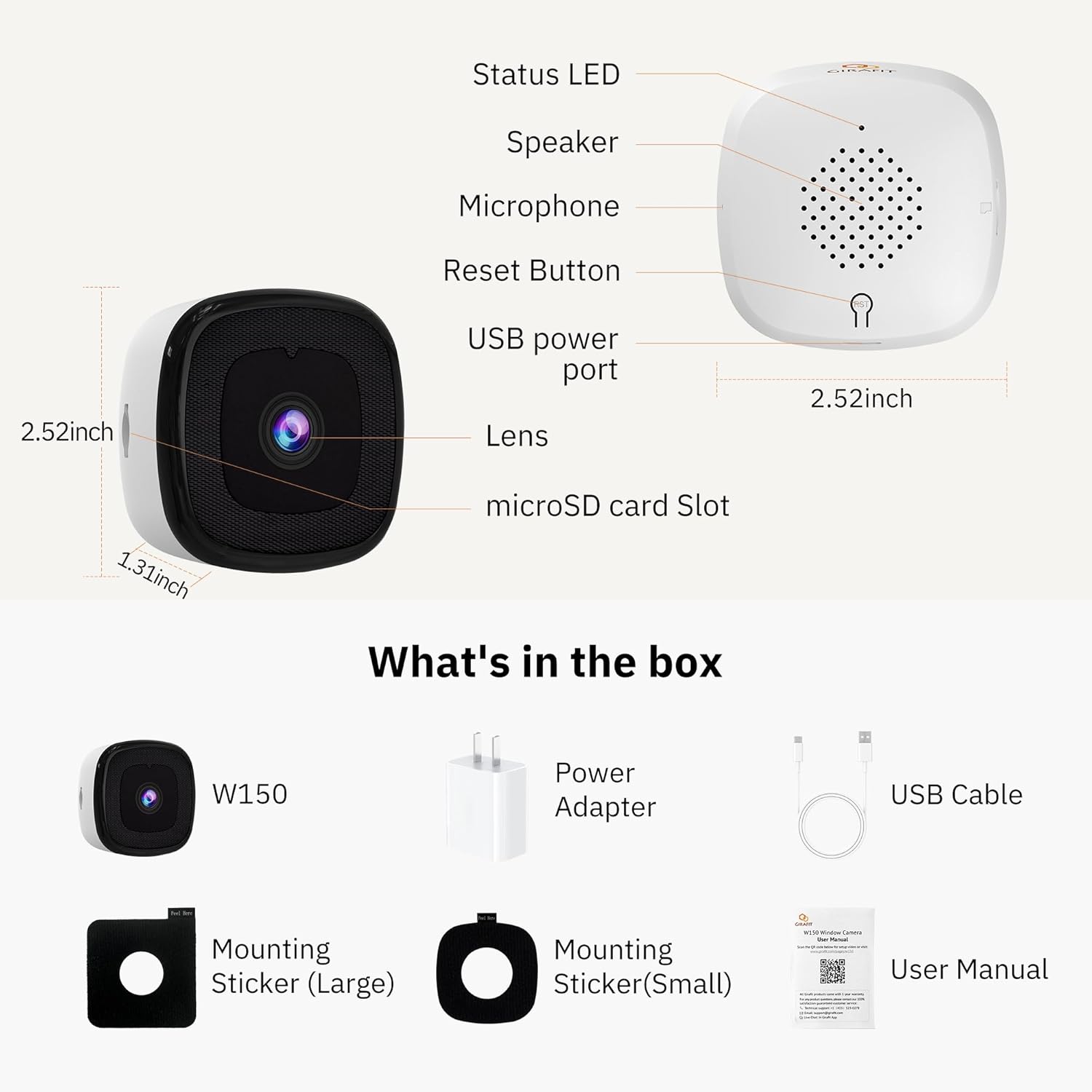 3MP 2K Window Camera,2.4GHz & 5GHz WiFi Indoor Cameras for Home Security with ChroMax Al Color Night Vision,Person & Motion Detection,24/7 Recording,Easy & Quick Install - Image 9